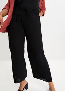 Pantalon large en viscose, bonprix