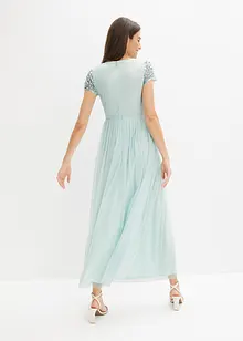 Maxikleid mit Pailletten, bonprix