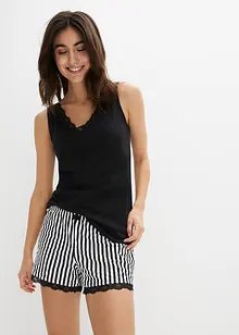 Pyjashort avec débardeur, bonprix