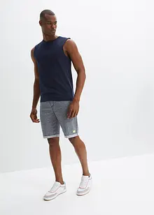 Short en molleton, effet jean, bonprix