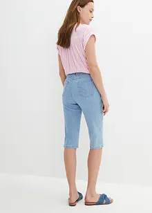 Jeans Bermuda Slim Fit High Waist, bonprix