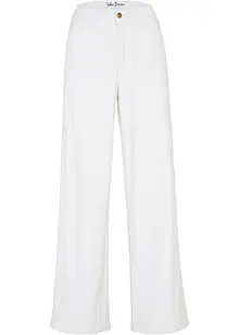 Wide-Leg-Jeans High Waist, Stretch, bonprix