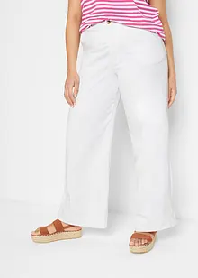 Wide-Leg-Jeans High Waist, Stretch, bonprix