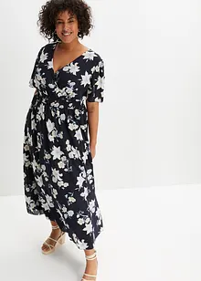 Maxikleid mit Blüten-Print, bonprix