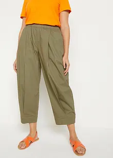 Pantalon twill en matière élastique, bonprix