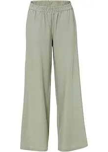 Pantalon palazzo en lin, bonprix