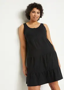 Baumwoll Jerseykleid, kurz, bonprix