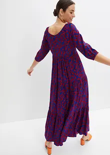 Robe longue imprimée, bonprix