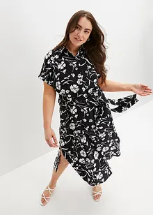 Robe-chemise imprimée en viscose, bonprix