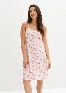 Chemise de nuit à bretelles spaghetti avec dentelle, bonprix