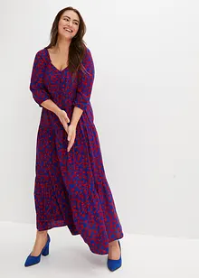 Robe longue imprimée, bonprix