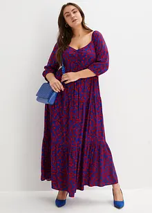 Robe longue imprimée, bonprix