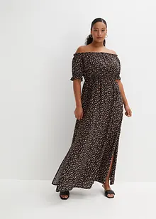 Robe longue imprimée, bonprix