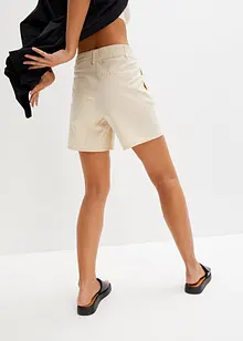 High Waist Shorts aus Twill, bonprix