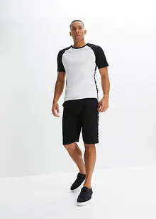 Shirt und kurze Hose (2-tlg.Set) aus reiner Bio-Baumwolle, bonprix