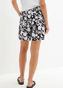 Short ample en viscose avec taille haute élastiquée, bonprix