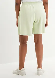 Short en jersey gaufré avec taille haute élastiquée, bpc bonprix collection