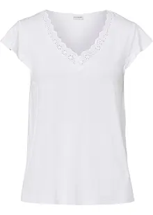 Shirt mit Spitze, bonprix