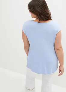 Top mit Wasserfallausschnitt, bonprix