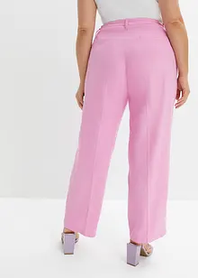 Pantalon en lin mélangé, bonprix