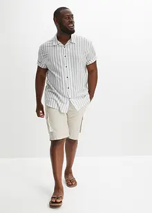 Cargo-Bermuda mit Gürtel, Regular Fit, bonprix