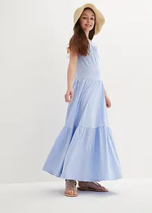 Mädchen Maxi-Jerseykleid aus Bio-Baumwolle, bonprix