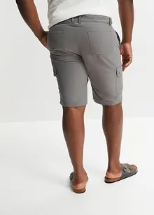 Bermuda cargo microfibre confortable en polyamide, Regular Fit, bonprix
