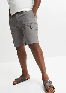 Bermuda cargo microfibre confortable en polyamide, Regular Fit, bonprix