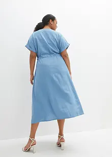 sommerliches Kleid aus leichtem Leinen-Mix, bonprix