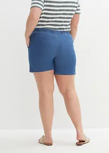 Lot de 2 shorts en jean extensible, bonprix