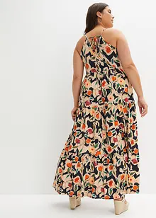 Robe longue imprimée, bonprix