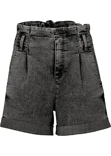 Paperbag Jeans-Shorts, bonprix