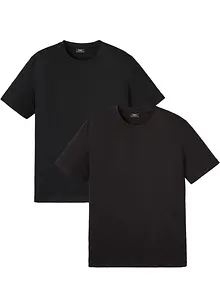 T-Shirt (2er Pack) aus reiner Bio-Baumwolle, bonprix