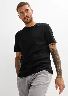 T-Shirt (2er Pack) aus reiner Bio-Baumwolle, bonprix