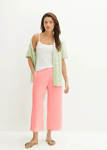 Jupe-culotte en lin, longueur mollet, bonprix