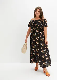 Robe Carmen imprimée, bonprix