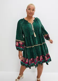 Robe-tunique imprimée en viscose fluide, bonprix