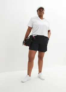 Sweat-Shorts mit Mesh, bpc bonprix collection