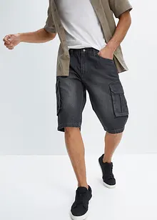 Cargo-Jeans-Bermuda, Relaxed Fit, bonprix
