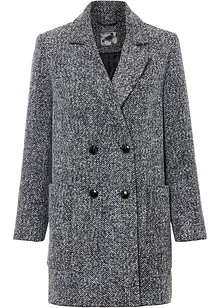 Manteau court imitation laine, bonprix