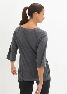 T-Shirt mit ¾-Arm, Oversize, bonprix