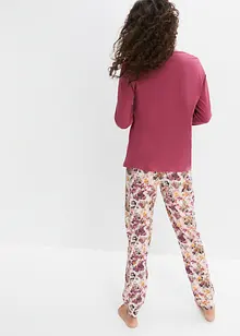Pyjama aus reiner Bio-Baumwolle, bonprix