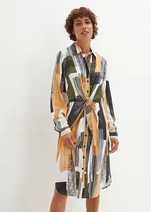 Hemdblusenkleid aus nachhaltiger Viskose, bonprix