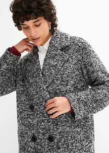 Manteau caban avec teneur en laine, court, bonprix