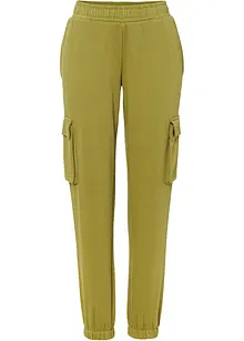 Pantalon cargo en molleton, bonprix