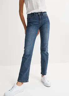 Straight Jeans Mid Waist, Stretch, bonprix