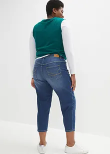 Stretch-Jeans mit Bio-Baumwolle, knöchelfrei, bonprix