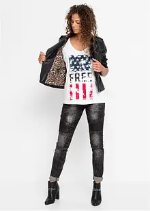 T-Shirt aus reiner Baumwolle, bonprix