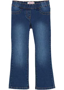 Jean bootcut taille mi-haute élastiquée, bonprix