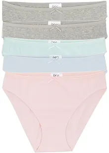 Lot de 5 slips fille, bonprix